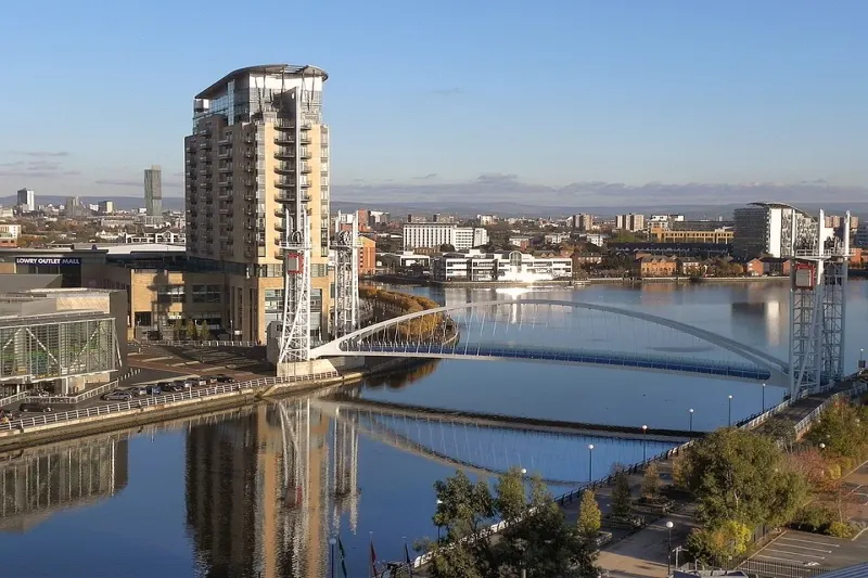 Salford Quays and the Lowry